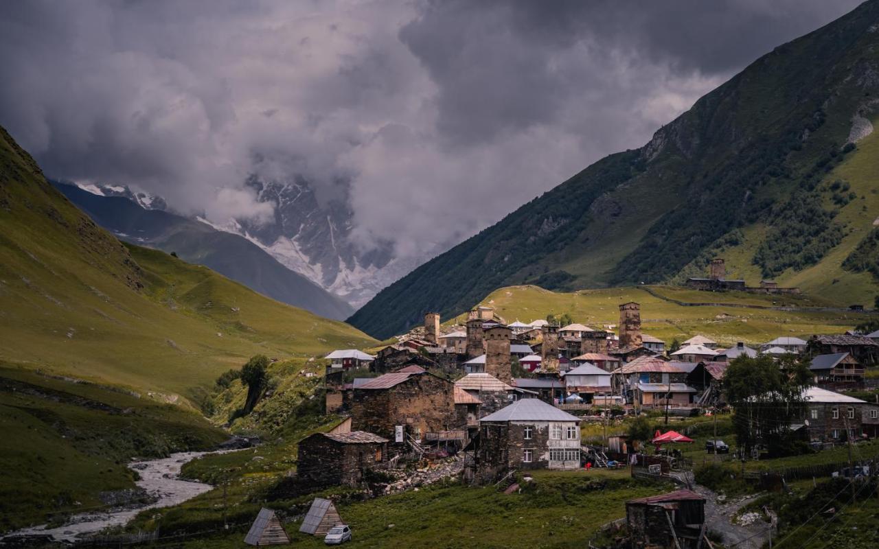 Guesthouse Ailama Ushguli Dış mekan fotoğraf